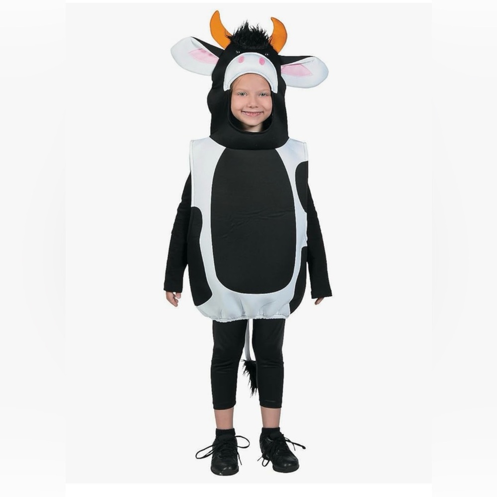 New kids cow Halloween costume ages 2-6